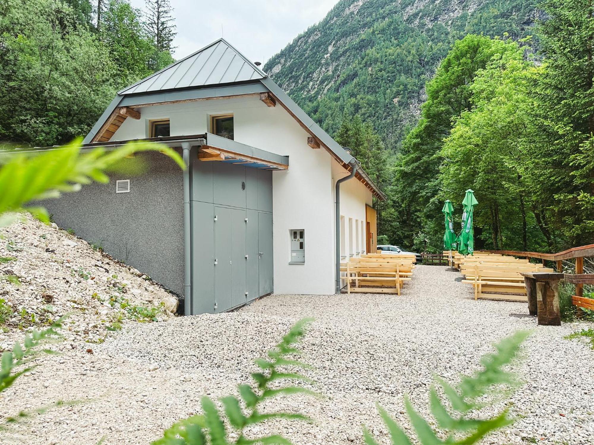 Vila Koca Ob Izviru Soce Trenta Exteriér fotografie