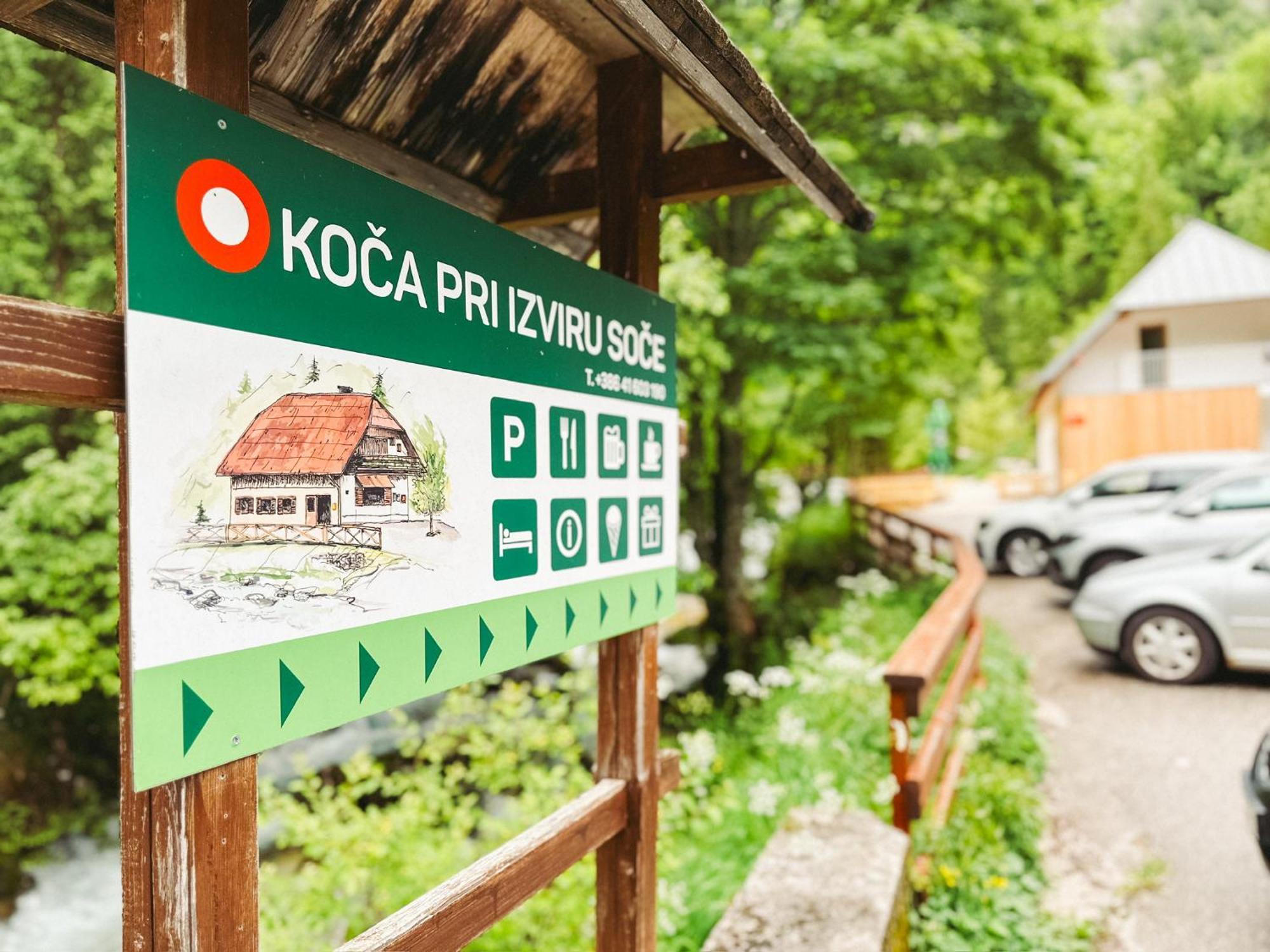 Vila Koca Ob Izviru Soce Trenta Exteriér fotografie