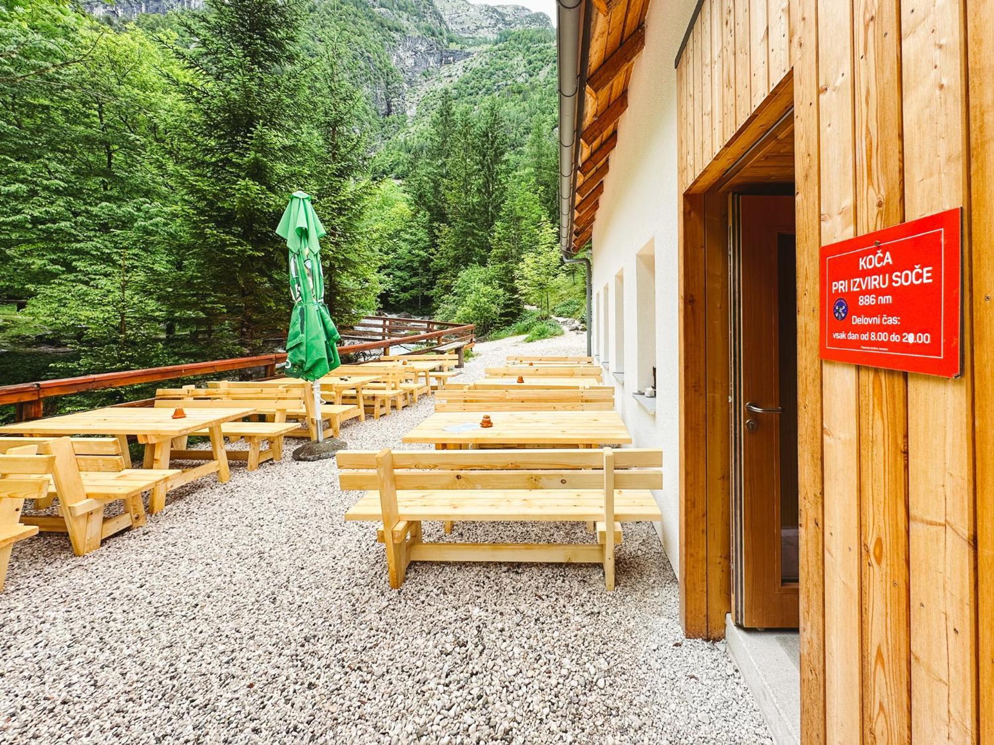 Vila Koca Ob Izviru Soce Trenta Exteriér fotografie